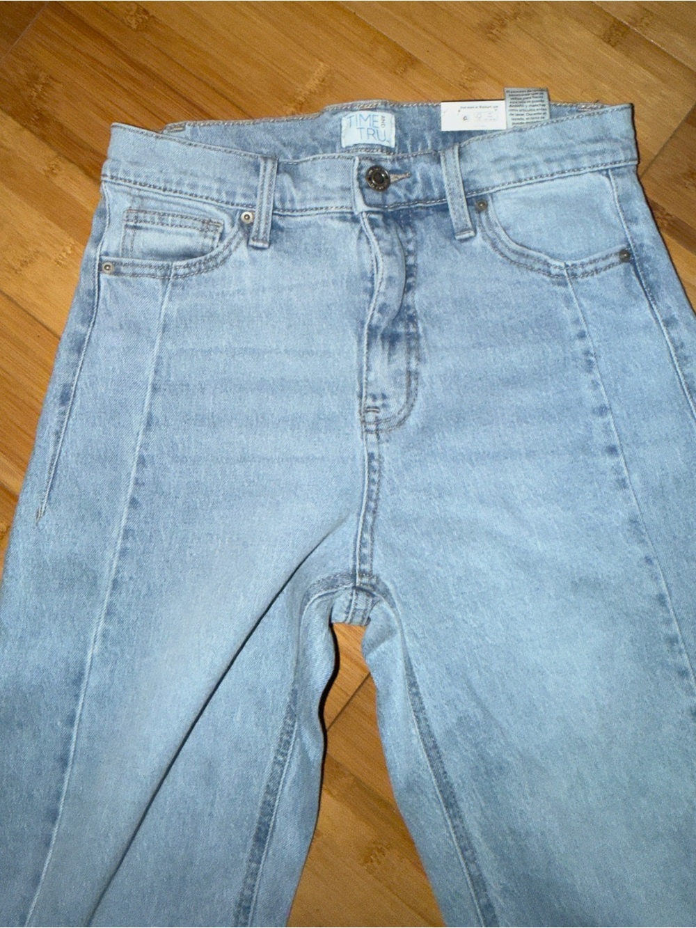 Time and Tru Light Blue High-Rise Denim Jeans